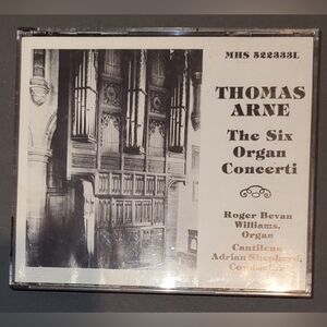 Thomas Arne The Six Organ Concerti